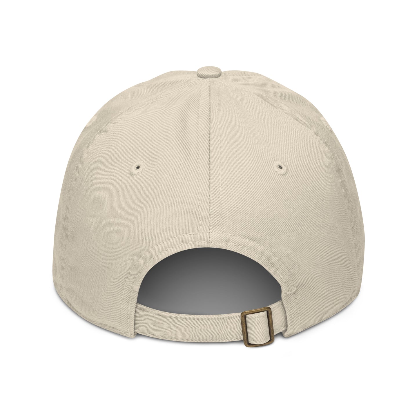 Organic dad hat (Embroidered)