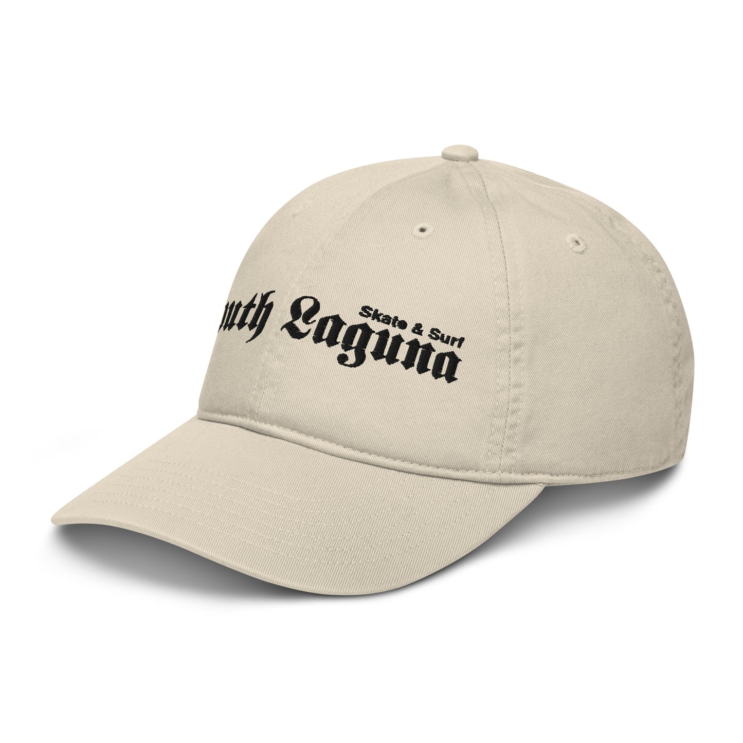 Organic dad hat (Embroidered)