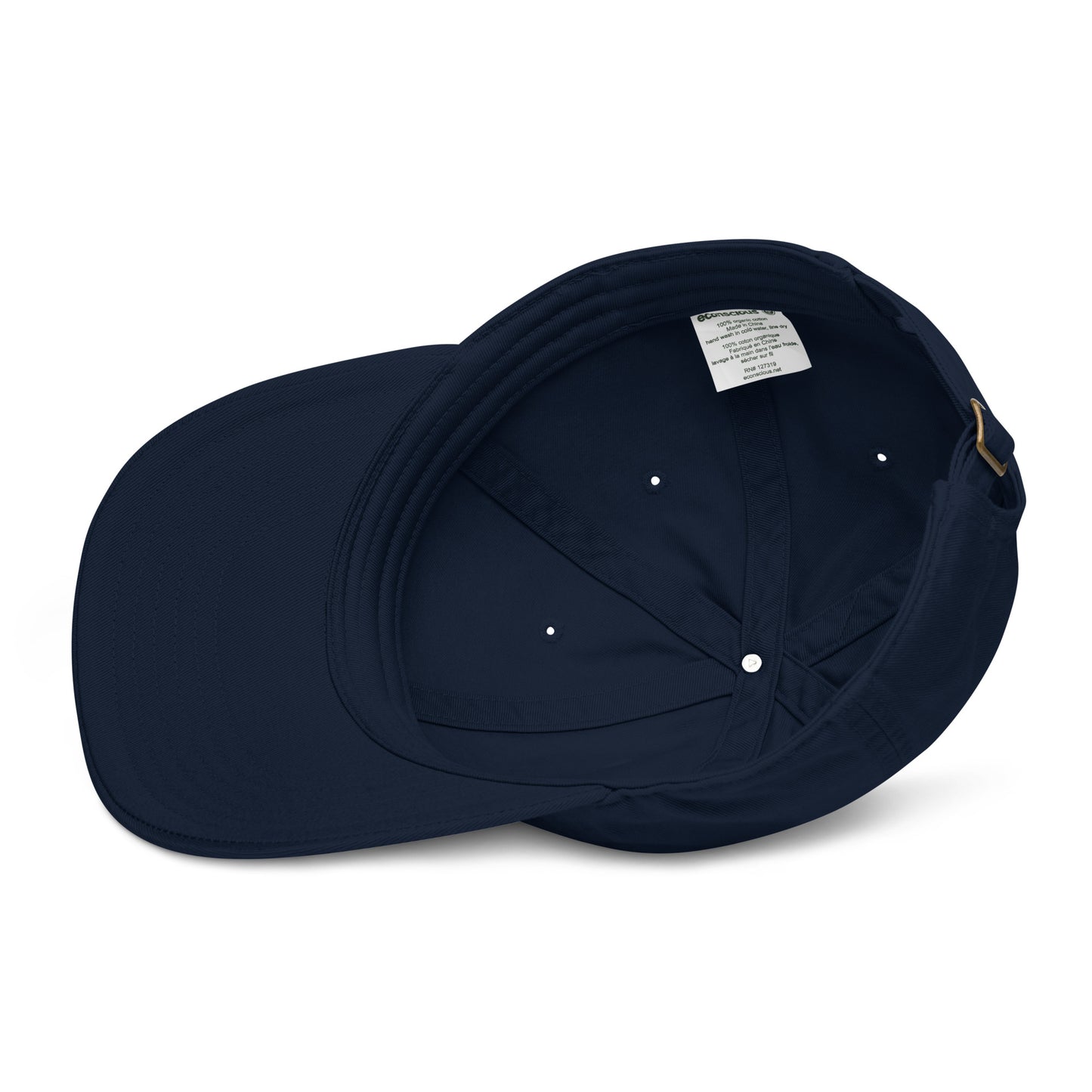Organic dad hat (Embroidered)