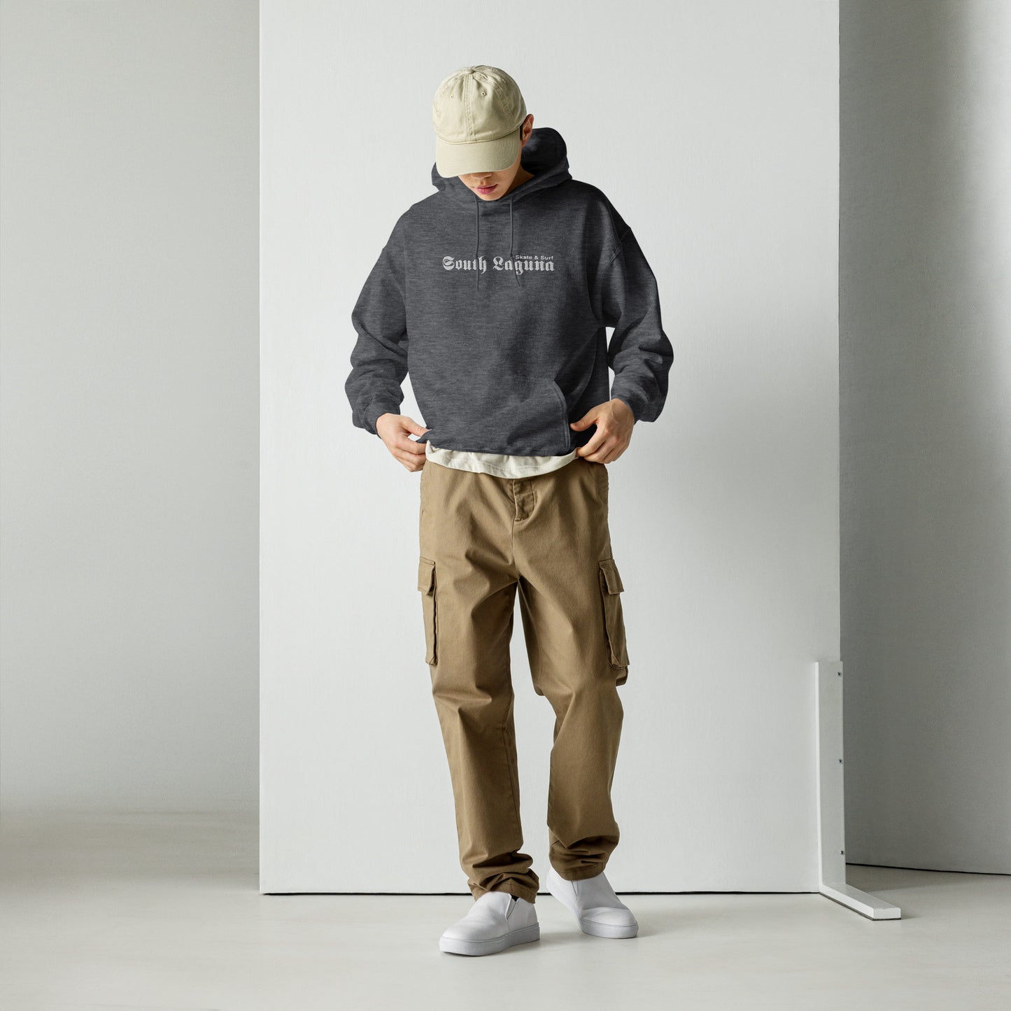 Unisex Hoodie - South Laguna Skate & Surf logo (Embroidered)