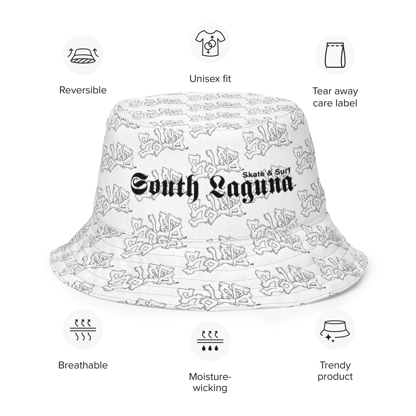 Reversible bucket hat - pattern