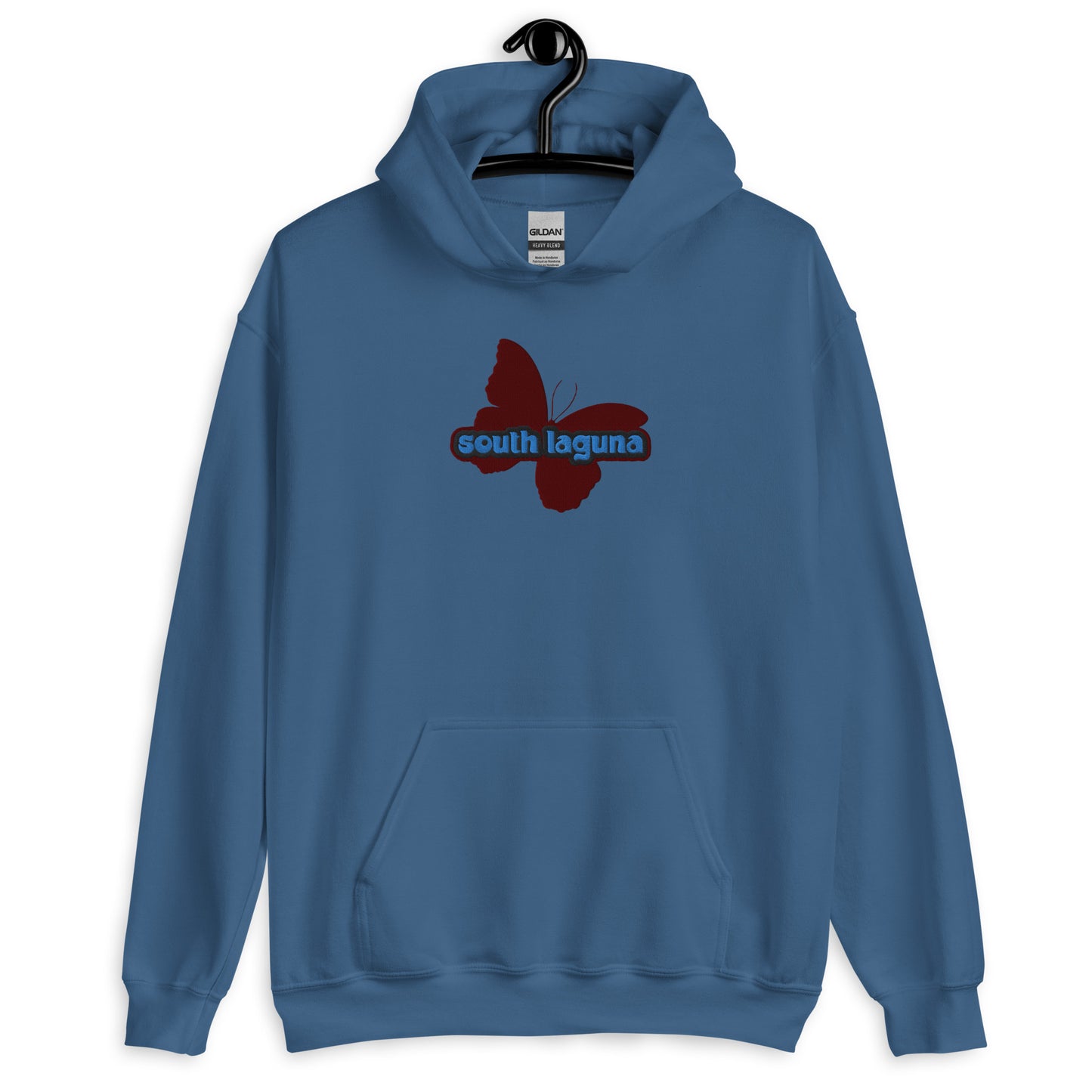 Unisex Hoodie - butterfly (Embroidered)