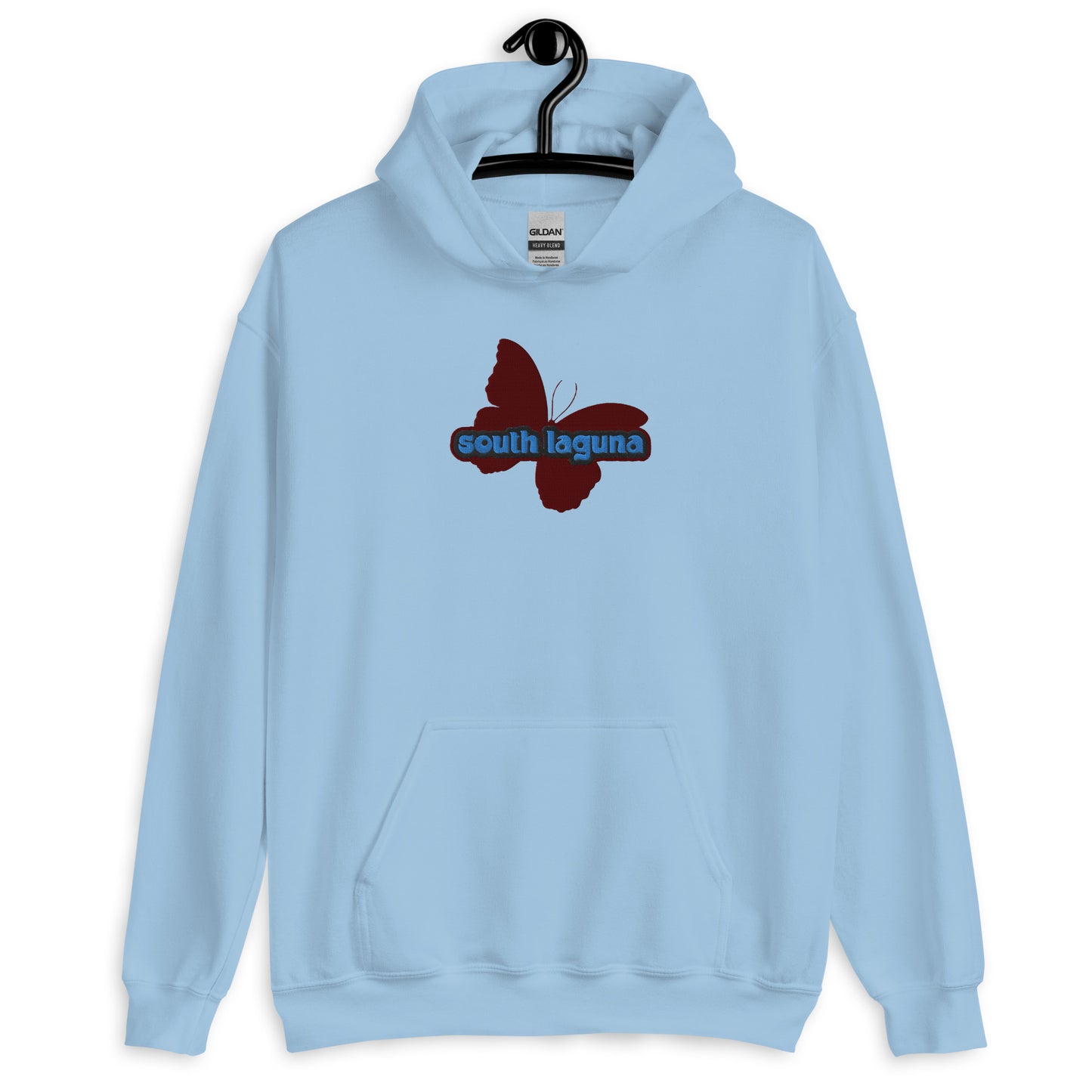 Unisex Hoodie - butterfly (Embroidered)