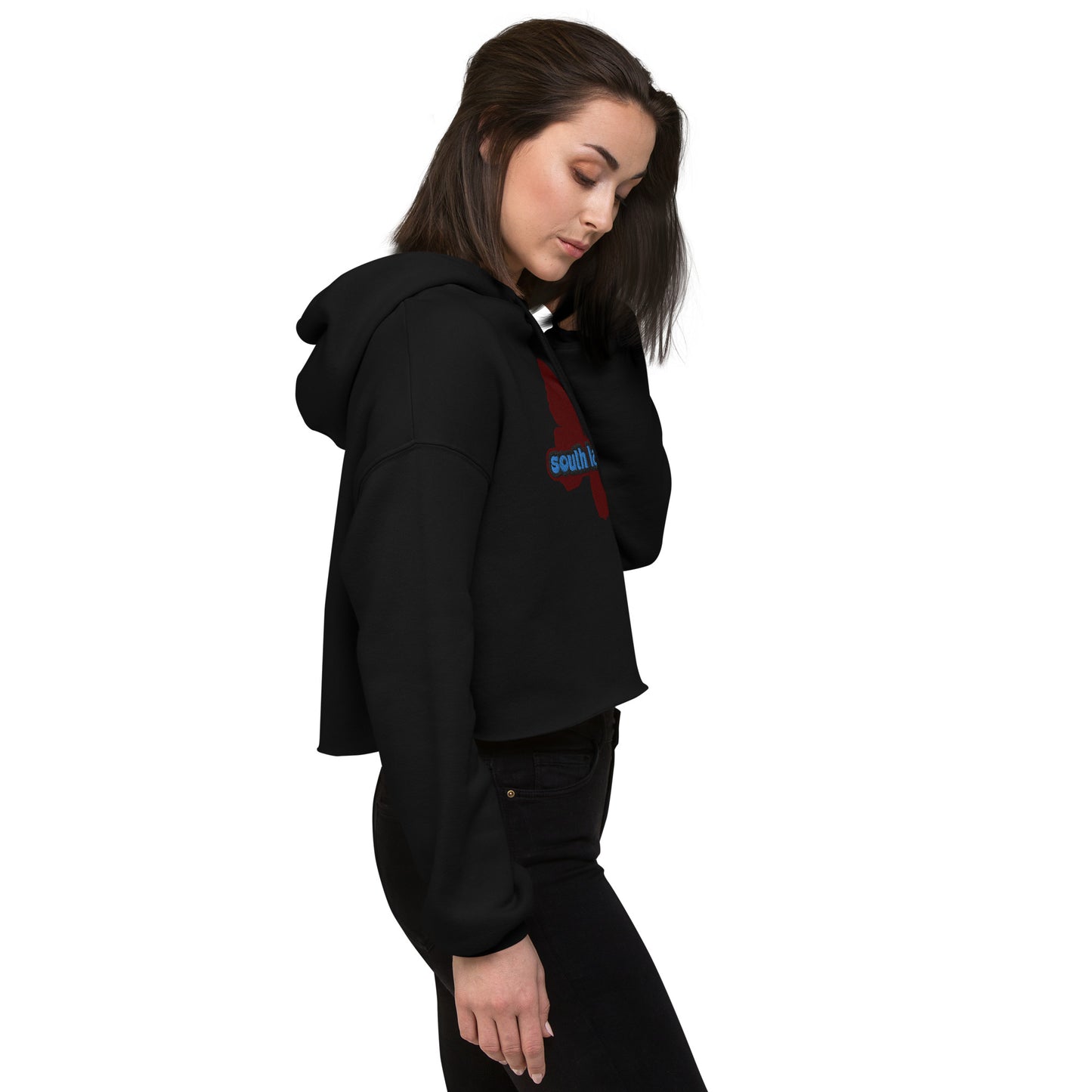 Solagz butterfly crop hoodie - Solagz