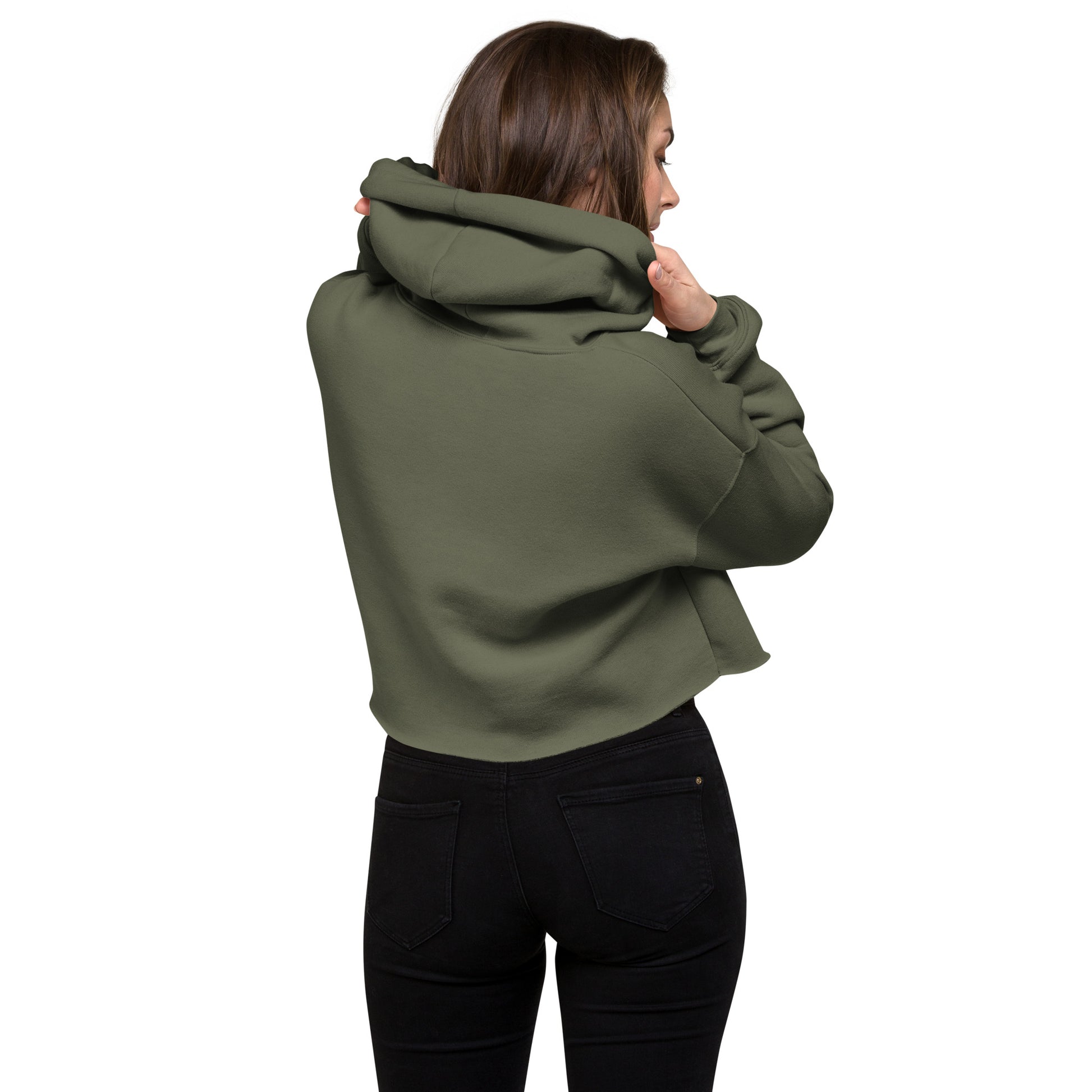 Solagz butterfly crop hoodie - Solagz